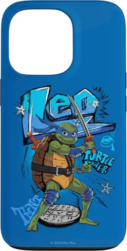 Vista 10 de Teenage Mutant Ninja Turtles: Mutant Mayhem Leo Turtle Power - Carcasa para iPhone 17