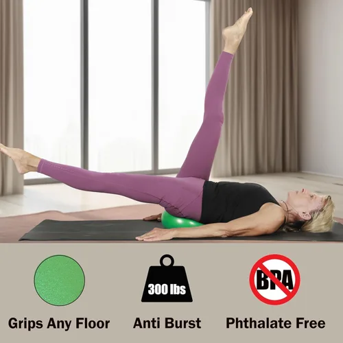 Vista 5 de The Original 9" Pilates Core Fitness Small Exercise Ball