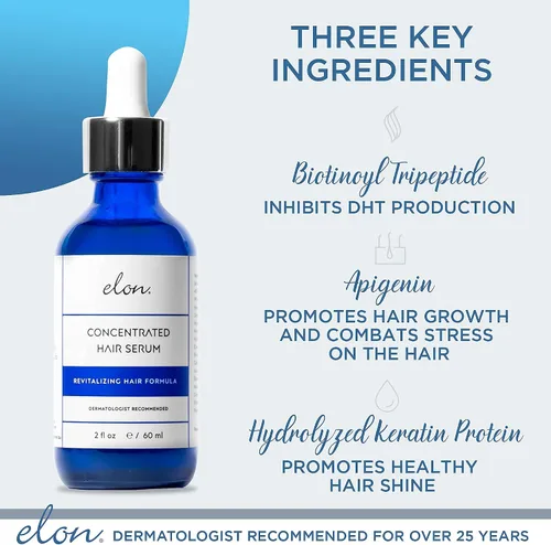 Vista 2 de Elon Matrix 5000 Completo Multivitamínico (suministro para 60 días) Suero concentrado para el cabello