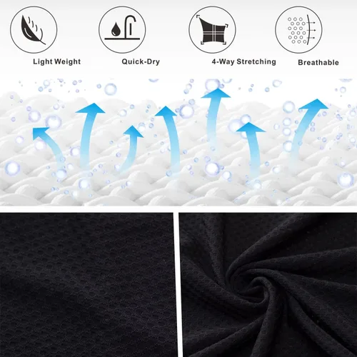 Vista 3 de bpbtti Ropa interior sin mangas de alta absorción para hombre, ropa interior de secado rápido, chaleco ligero deportivo sin mangas