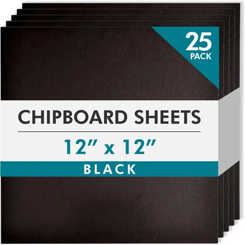 Vista 17 de Grafix de peso medio, láminas de madera prensada de 12 x 12 pulgadas, paquete de 25 unidades de color blanco., Natural, 4" x 6