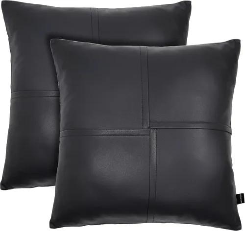 Vista 94 de Funda de almohada de piel de cordero – Funda de cojín decorativa para sofá – Fundas para sala de estar y dormitorio, 22 x 22 pulgadas – Paquete de 2