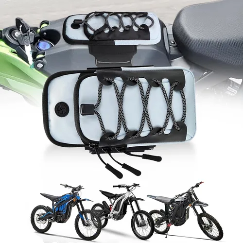 Vista 9 de Bolsa de Marco de Almacenamiento Para Sur-ron LBX/Tuttio Soleil 01/Ultra Bee/Segway/Talaria Sting/E Ride Pro S SS SR, Bolsa de Marco Frontal