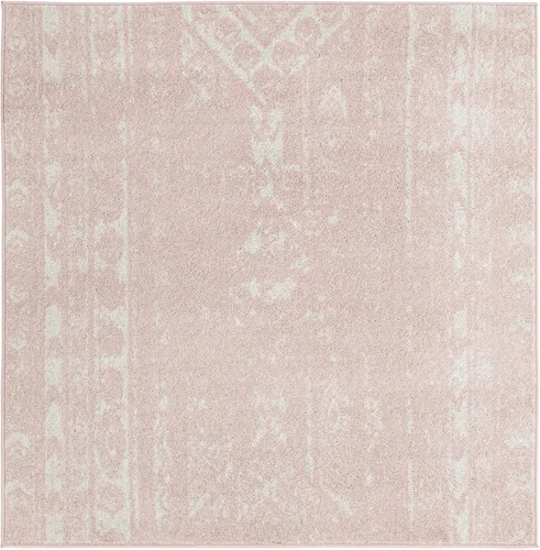 Vista 55 de Unique Loom Lennon Collection - Alfombra de área Zal (2 pies x 3 pies 1 pulgada, rectangular, gris y marfil)
