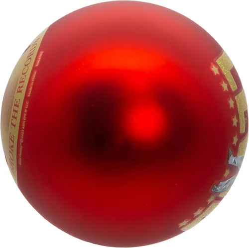 Vista 6 de Kurt Adler Elvis Presley® - Adorno de bola de cristal rojo (3.150 in)