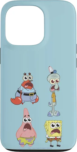 Vista 10 de Spongebob Squarepants Carcasa para iPhone 17 de Group Shot Stare