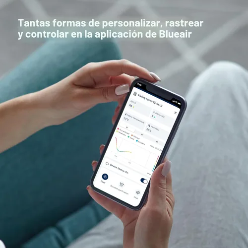 Vista 9 de BLUEAIR ComfortPure - Purificador de aire 3 en 1 más potente: refrigeración, calefacción, purificación, limpiador HEPASilent para el hogar