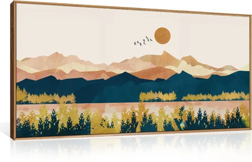 Vista 56 de HPINUB - Lienzo decorativo abstracto moderno para pared, juego de 3 impresiones artísticas enmarcadas, pintura de pared grande en blanco y negro, 16