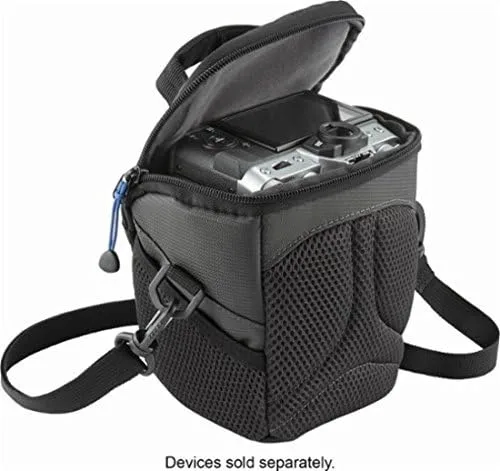 Vista 4 de Insignia - Bolso de hombro para cámara pequeña - Azul/gris oscuro