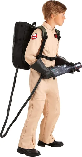 Vista 9 de Disfraz de Cazafantasmas Deluxe para niños Beige