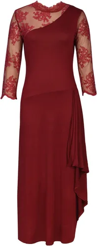 Vista 4 de SKDOGDT Vestidos de novia para mujer, sexy, sin mangas, de encaje, vestido de noche, elegante, vestido de Novia para Boda Civil