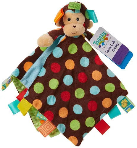 Vista 2 de Mary Meyer Taggies Dazzle Dots - Manta de personaje, mono
