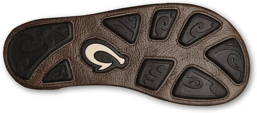 Vista 3 de Nuevo Olukai para hombre hiapo sandalia piel suave