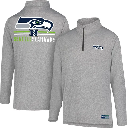 Vista 23 de Ultra Game Men's NFL Official Super Soft Quarter Zip Long Sleeve T-Shirt