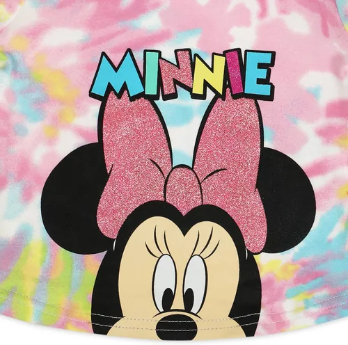 Vista 6 de Disney Minnie Mouse - Conjunto de camiseta y pantalones cortos para niñas, multicolor