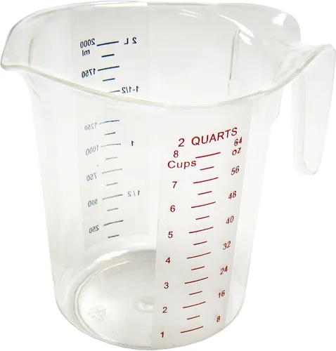 Vista 5 de Winco - Taza medidora de 1 taza, policarbonato