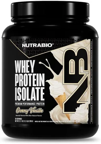 Vista 11 de NutraBio - 100% Aislado de proteína de suero de leche
