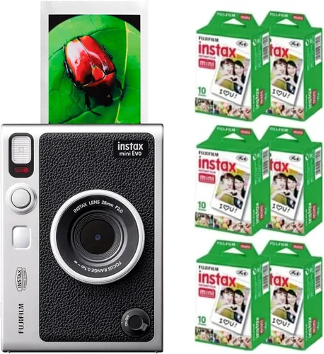 Vista 10 de Fujifilm Instax Mini EVO - Cámara instantánea Negro