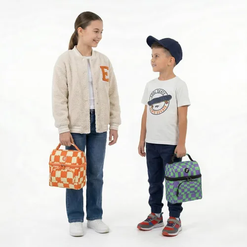 Vista 9 de J World Corey Lonchera para niños. Lonchera aislada para niños y niñas, Galaxy Galaxia