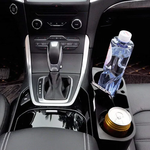 Vista 3 de Yosoo Soporte universal para asiento de automóvil, camión, bebida, botella, soporte para alimentos, caja de almacenamiento