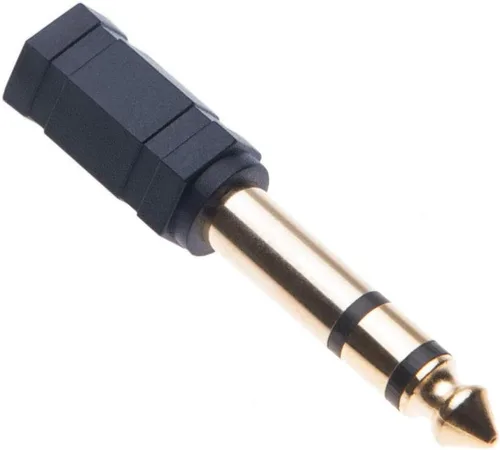 Vista 4 de Insignia Adaptador de conector para auriculares mini de 1/4"-a-0.138 in - Negro