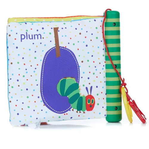 Vista 6 de World of Eric Carle, The Very Hungry Caterpillar Fun Foods - Mordedor de libro suave