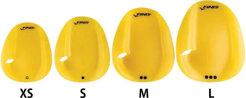 Vista 2 de Finis 105129 Swimming Practice Agility Floating Paddle