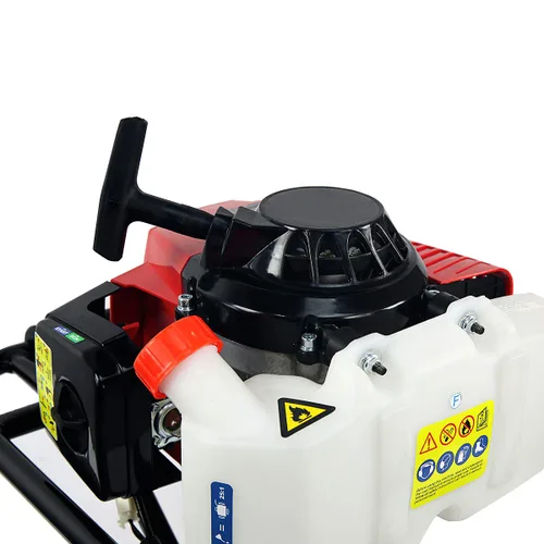 Vista 6 de XtremepowerUS Juego de 4 piezas de excavadora de agujeros para postes de 2.5 hp Powerhead Hole Digging con broca de taladro de excavación de tierra