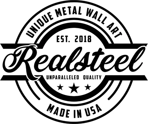 Vista 8 de RealSteel Letrero de metal personalizado con monograma de fogata de lago, nombre de familia personalizado para casa del lago, campamento, hoguera