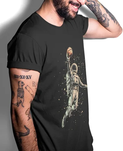 Vista 2 de MATXSOMAX Camisetas gráficas para hombre, camisetas de astronauta, camisetas gráficas de diseño genial para hombre