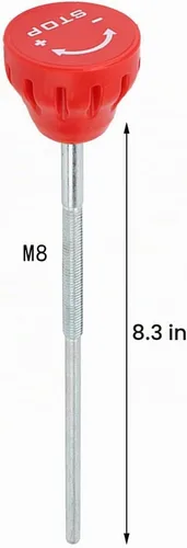 Vista 6 de Accesorios de barra de resistencia para bicicleta estática Asamblea de perilla de freno Perilla de resistencia universal para bicicleta de fitness