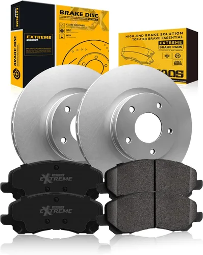 Vista 21 de TOVASTY Kit de freno trasero E-Coated para Honda Civic 2006-2015