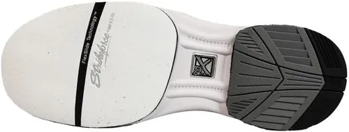 Vista 6 de KR Strikeforce Zapatos de bolos para mano derecha de capitán negrogrisblanco