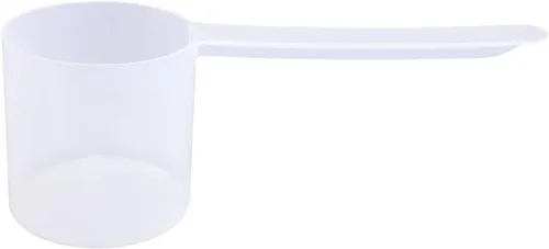 Vista 31 de Cuchara de plástico de mango largo, cucharas medidoras para polvos y gránulos, café, alimentos para mascotas, granos, proteínas, especias y otros