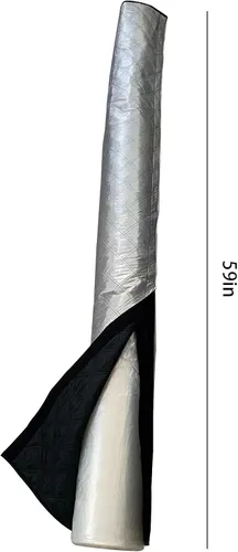 Vista 4 de Cubierta de manguera de aire acondicionado, cubierta de manguera de aire acondicionado, funda protectora para manguera de aire acondicionado, ajuste