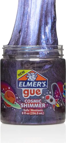 Vista 2 de Elmer's Gue - Paquete de variedad de slime premezclado, transparente, perfumado, con brillo, 4 unidades - Perfecto para actividades infantiles
