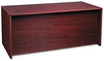 Vista 3 de HON 10500 Series 72 x 36 x 29-12 pulgadas, carcasa de escritorio de doble pedestal, caoba