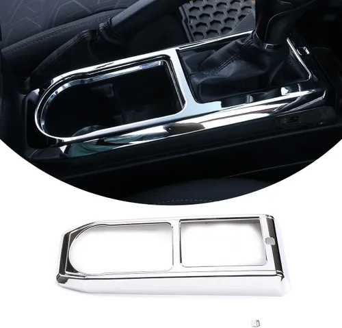 Vista 10 de Marco Protector de Panel de Cambio de Engranajes de Control ABS para Automóvil Compatible con Toyota Tacoma 2015 2016 2017 2018 2019 2020 2021 2022