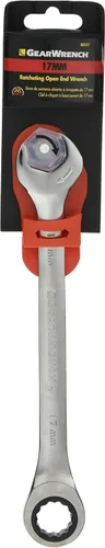 Vista 4 de GEARWRENCH Llave combinada de trinquete de extremo abierto 0.512 in 12 puntos- 85513