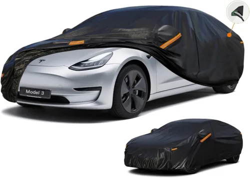 Vista 86 de Kayme Cubierta de auto SUV de 7 capas ajuste personalizado para BMW X1 (2009-2025), impermeable, para todo tipo de clima, para automóviles, cubierta