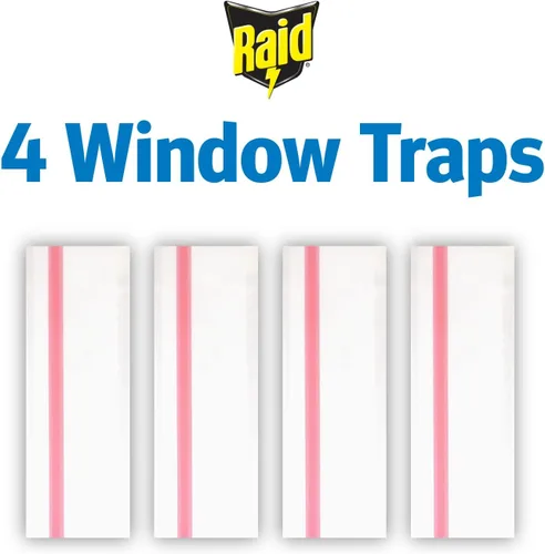 Vista 3 de Raid Trampa para moscas de ventana, 4 unidades (paquete de 3)