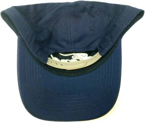 Vista 4 de Ford 3D Embroirdered Script Logo Azul Marino Curvo Bill Slouch Ajustable Snapback Sombrero, Azul marino
