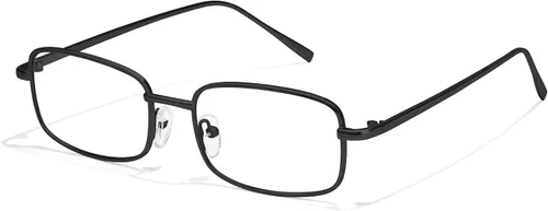 Vista 2 de IGnaef Gafas falsas de moda sin receta para mujeres con bloqueo de luz azul rectangular marco de metal IF8733