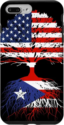 Vista 12 de Puerto Rico Boricuas Roots - Carcasa para iPhone 17, diseño de bandera estadounidense de Puerto Rico