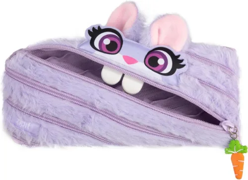 Vista 10 de ZIPIT - Estuche con cremallera para lápices con diseño de gato para niñas, lindo estuche con cremallera para niños y adolescentes, bolsa