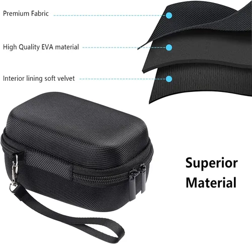 Vista 2 de Natbok Carrying Case for Fujifilm X100VI/ X100V Accessories，Compatible with 2 Pack Tempered Glass Screen Protector,Travel Storage Bag Protective