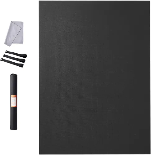 Vista 10 de VEVOR Large Exercise Mat, 12'x6'/10'x6'/9'x6'/8'x6'/8'x5'/7'x5'/6'x4' (7mm) Extra Thick, Non Slip High Density Premium Workout Mat, Exercise Yoga