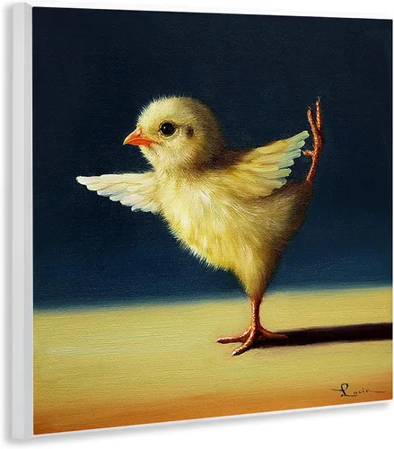 Vista 3 de Funny Yoga Chicks Animal Humor, 12 x 12 pulgadas, placa de pared