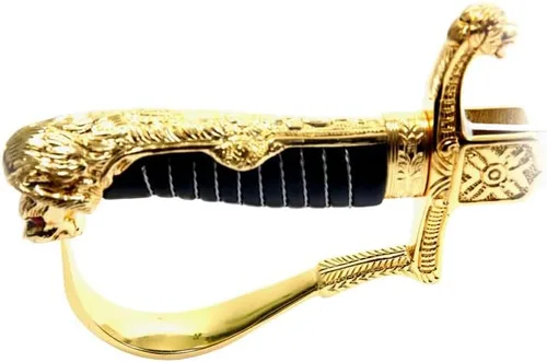 Vista 5 de Espadas alemanas oficiales Katana espada templada completa pieza histórica