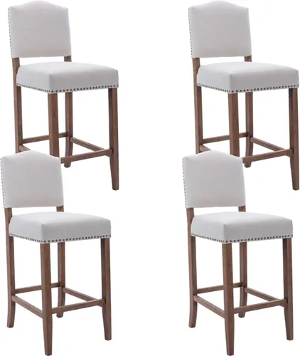 Vista 8 de EALSON Taburetes de Bar Estilo Granja Juego de 2 Taburetes de Mostrador de Altura de Cocina con Respaldo Sillas de Bar de Madera Modernas